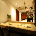 すし人　酒伊 - 母屋カウンター♦︎半個室