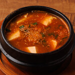 Sundubu kimchi stew