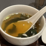 鶏龍軒 - スープ