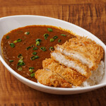 North Indian style spicy cutlet curry