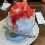Hoshinokohi tem matsumoto murai ten - かき氷（苺と濃厚ミルク）