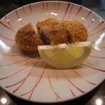 日本料理 櫻川 - 絶品【岩牡蠣ふらい】。