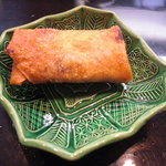 日本料理 櫻川 - あん春巻。