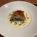 ターブルハラダ - 天然鯛のパイ包み焼き　フュメドポワソンのソース