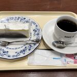 ドトールコーヒーショップ - ブレンドS + レアチーズケーキ