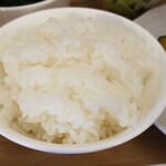 キッチン ブルー グローブ - ご飯大盛りのアップ