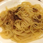 とら - ⇒塩サバ入りのパスタに