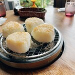 Hibachi Kafe Juan - 焼きおにぎり(2個)  650円
