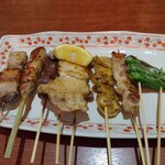 Kitanomiyako Izakaya Nanatsuboshi - 串もの７点盛り