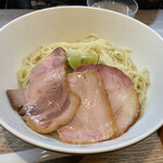 らぁ麺 紫陽花 - 【限定】甘辛酸のつけ麺 ちゃーしゅーTP