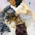 かき氷店 小桃 - あんこと合わせる　間違いない美味しさっ♡
