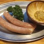 網焼きジンギスカン 羊肉酒場 悟大 - ソーセージ