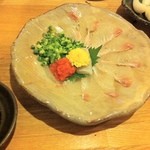 地酒焼酎と肴 弥太郎 - ヒラメのうす造り