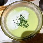 Soupstock Tokyo - 枝豆とえんどう豆の冷たいグリーンポタージュ