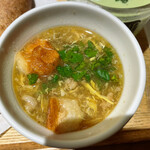 Soupstock Tokyo - 黒酢とクレソンの肉団子入り中華スープ