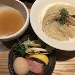 鴨出汁中華蕎麦 麺屋yoshiki - 鴨出汁つけ蕎麦（塩）