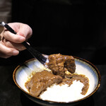 焼肉 たまき家 - ハーフ田村牛カレー