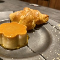 東京焼肉いのうえ 銀座店 - フォアグラプリン。濃厚で甘くて美味しい！！