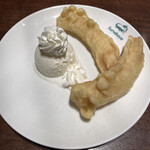 ワヤン バリ - 揚げバナナとアイスクリーム¥720