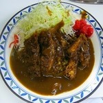 キッチン南海 - カツカレー￥650紅生姜つき・みそ汁無し