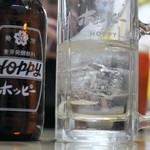 市民酒蔵諸星 - ホッピーセット（ナカの量はこれぐらい）