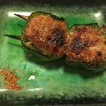 串の芝浜 - 2017/06/24 ピーマン肉詰め