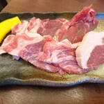 Asahi Biruen Shiroishi Hamanasukan - 道産サフォーク羊肉(1950円)