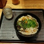 驛麺家 - 山菜うどん (税込)390円 (2023.06.14)