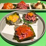 牛肉寿司 海鮮 串天ぷら酒場 レレレ 梅田店 - 