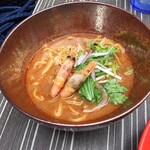 Shrimp Garden - コースはミニの坦々麺