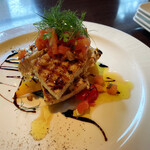 カネ保水産 - マグロのグリル　バルサミコソース