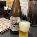 喜多方ラーメン 坂内 - 瓶ビール