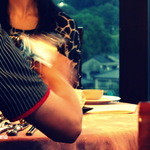 こっそり撮影。（マティーニを撮ろうとしたんだけど、間に合いませんでした。笑）