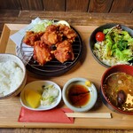 Juu Ban Dori - 鶏のからあげ定食　850円