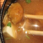 おひつ膳 田んぼ - なめこ＆お豆腐のお味噌汁