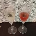 The BREAKFAST HOTEL - スパーリングワインの白とロゼ