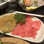 Kuroshio - 前菜２種盛り（漬物とくらげ）