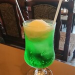 ミキコーヒー専門店 - クリームソーダ