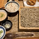 じねんじょ庵 武蔵小杉店 - 【自然薯麦とろろとお蕎麦のセット】