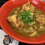 極楽うどん TKU - 鶏天カレーうどん（並盛）