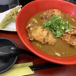 極楽うどん TKU - 鶏天カレーうどん