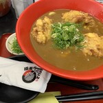 極楽うどん TKU - 鶏天カレーうどん（並盛）