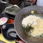 極楽うどん TKU - とろろ玉ぶっかけ（小盛）