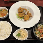 中華厨屯知 - エビマヨランチ1000円