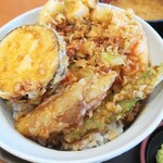 Tendon Tenya Toyama Hongo Ushin Ten - 夏野菜の天丼