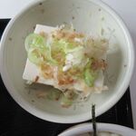 三喜食堂 - 冷や奴