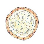 披薩 (E) :四色芝士披薩加蜂蜜