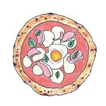 PIZZA (G) :濃厚雞蛋的俾斯麥披薩