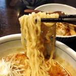 櫻井中華そば店 - 【限定】担々麺、麺リフトアップ