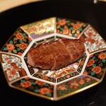 膳処末富 - タンのウィスキー樽焼き